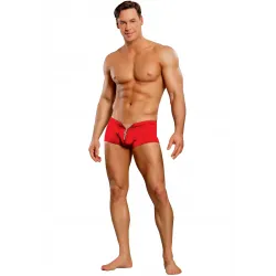 male power Boxer ZIPPER Rouge